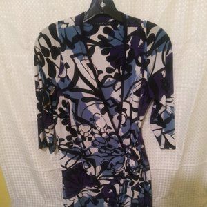 Tiana B., Women's Midi Dress, Blue, size 10